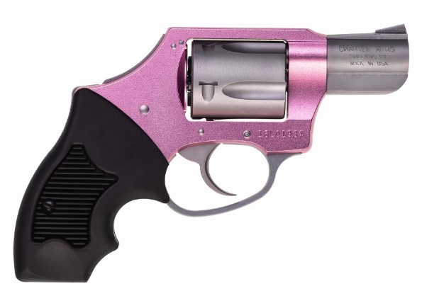 CHARTER ARMS THE PINK LADY .38 SPL. ALUMINUM 5 SHOT 2IN FIXED DAO PINK STAINLESS STEEL 53831 - Taurus Savings